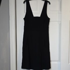 Theory Elegant Black Mini Dress